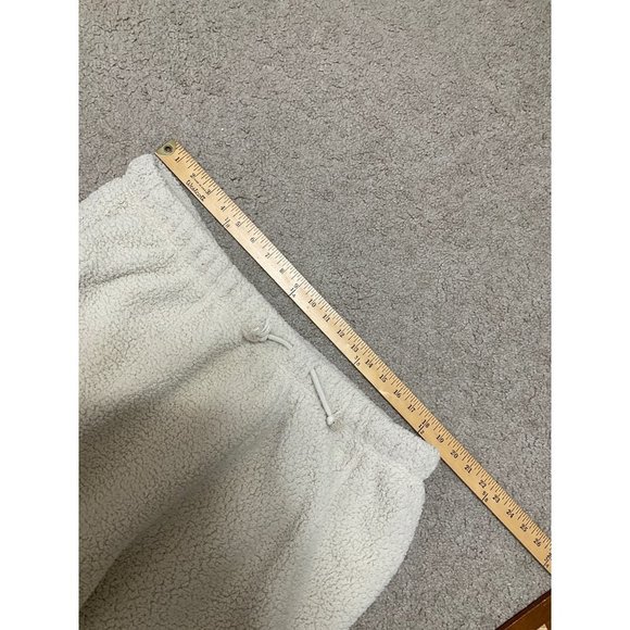 2xl XXL Mens Nike Beige Sherpa Track Pants RARE ThermaFit - Picture 7 of 8